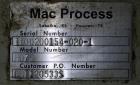 Used Mac Process Rotary Airlock Feeder, Model MD75.