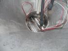 Used Carolina Conveying Heavy Duty Blow Thru Rotary Airlock, model Size 8, 317 stainless steel. Approximately 8