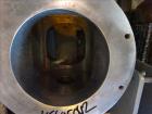 Used Nu-Con Equipment Rotary Valve, Model DT375DEMU, Stainless Steel. Approximate 0.176 Cubic feet per revolution. 7-1/2