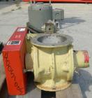 Used Premier Pneumatics Heavy Duty Airlock Rotary Valve, Model HDR-GG-76-8NH-2-RT-T3, 304 Stainless Steel.  Approximately 6