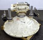 Used Carbon Steel Reimelt Hopper Discharge Cone, Model 894