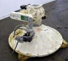 Used Carbon Steel Reimelt Hopper Discharge Cone, Model 894