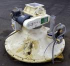 Used Carbon Steel Reimelt Hopper Discharge Cone, Model 894