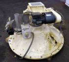 Used Carbon Steel Reimelt Hopper Discharge Cone, Model 894