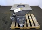 Used- Rotolok Blowing Seal Rotary Valve, Model 28BSRCS08B, 316 Stainless Steel. Approximately 12