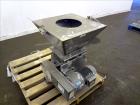 Used- Rotolok Blowing Seal Rotary Valve, Model 28BSRCS08B, 316 Stainless Steel. Approximately 12