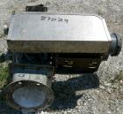 Used Semco Rotary Valve, Model OBRV-02, Cast Iron Housing. Approximate 8