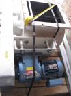 Used Semco Rotary Valve, Model RV-18, cast iron housing. Approximately 12” X 15” carbon steel open end rotor, approximately 5.4 cubic feet of material per minute. Driven by a 2 hp, 3/60/230/460 volt,...