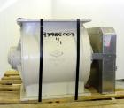 Used Semco Rotary Valve, Model RV-18, cast iron housing. Approximately 12” X 15” carbon steel open end rotor, approximately 5.4 cubic feet of material per minute. Driven by a 2 hp, 3/60/230/460 volt,...