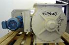 Used Semco Rotary Valve, Model RV-18, cast iron housing. Approximately 12” X 15” carbon steel open end rotor, approximately 5.4 cubic feet of material per minute. Driven by a 2 hp, 3/60/230/460 volt,...