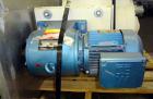 Used Semco Rotary Valve, Model RV-18, cast iron housing. Approximately 12” X 15” carbon steel open end rotor, approximately 5.4 cubic feet of material per minute. Driven by a 2 hp, 3/60/230/460 volt,...