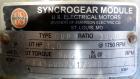 Used Semco Rotary Valve, Model XHD-6, Aluminum Housing. Approximate 0.10 cubic feet per revolution. Driven by a 1/2 hp, 1/60/115/208-230 volt, 1725 rpm gear motor, ratio 39 to 1. Includes a hopper. M...