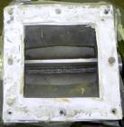 Used Smoot Type 5 Rotary Valve, Model FT9, 316 Stainless Steel. Approximately 0.27 cubic feet per revolution.  8