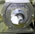 Used Smoot Type 5 Rotary Valve, Model FT9, 316 Stainless Steel. Approximately 0.27 cubic feet per revolution.  8