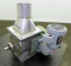 Used Smoot Type 5 Rotary Valve, Model FT9, 316 Stainless Steel. Approximately 0.27 cubic feet per revolution.  8