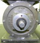 Used- Smoot Type 5 Rotary Valve, Model FT9, 316 Stainless Steel. Approximately 0.27 cubic feet per revolution.  8