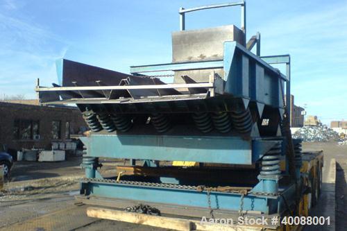 Unused-Used: Kinergy Vibratory Feeder, Model KDF-72-HD, controls the rate of flow of bulk solids from storage. The nature of the Kinergy drive means no vibratory damping even under extreme loads.Appl...