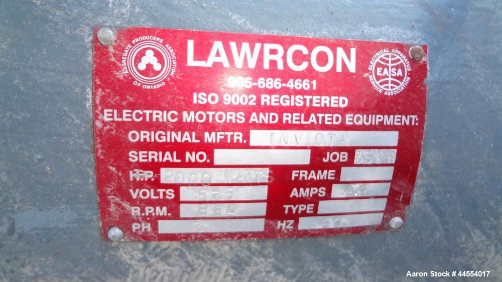 Used Carbon Steel Carman Industries Adjust-A-Flow Vibrating Feeder, Model BF36H