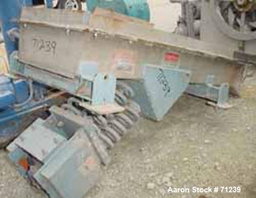 Used- Carrier Vibrating Equipment Ampli-Flow Vibrating Feeder