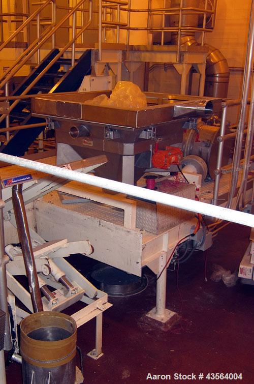 Used Stainless Steel Control & Metering Vibrating Hopper, Model FC-H/3541