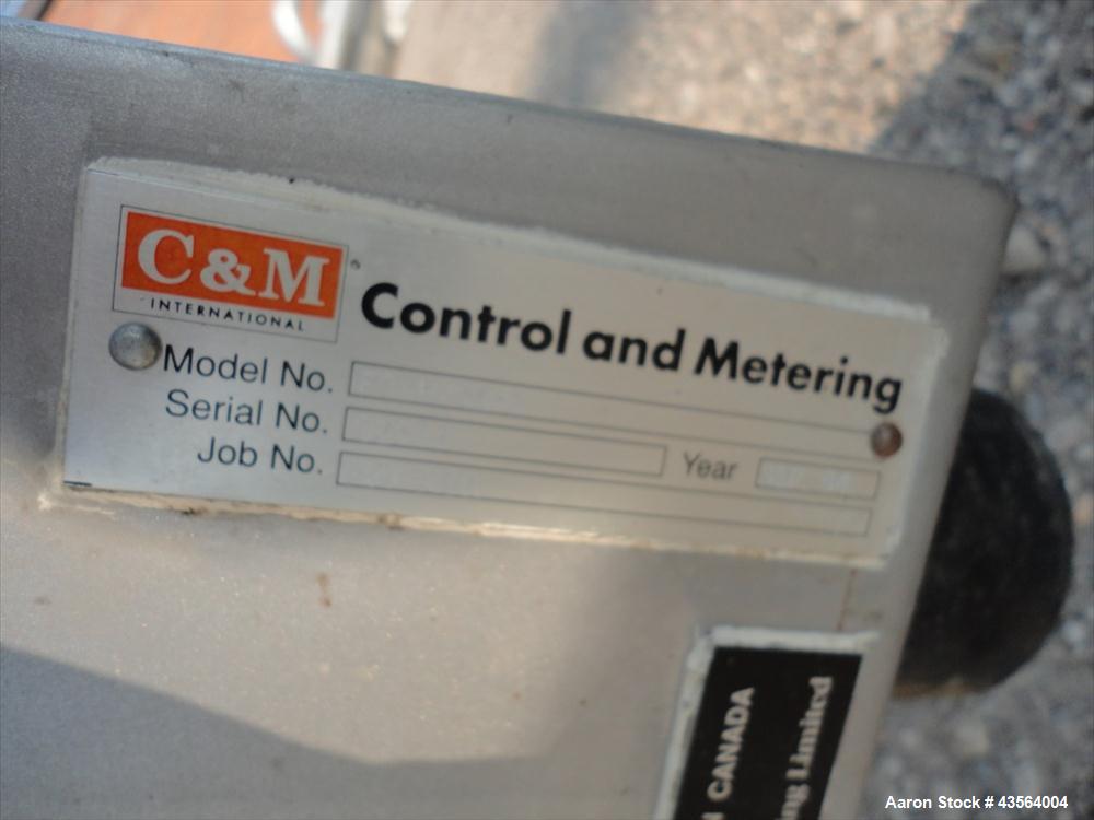 Used Stainless Steel Control & Metering Vibrating Hopper, Model FC-H/3541