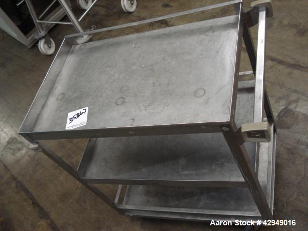 Used Stainless Steel Arbo Engineering Vibrating Gravimetric Feeder, Type KDA