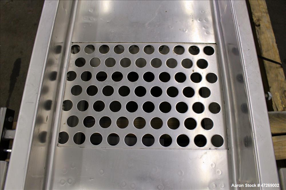 Used Smalley Vibratory Conveyor, Model EMC2-18-6.2-SS/CS.