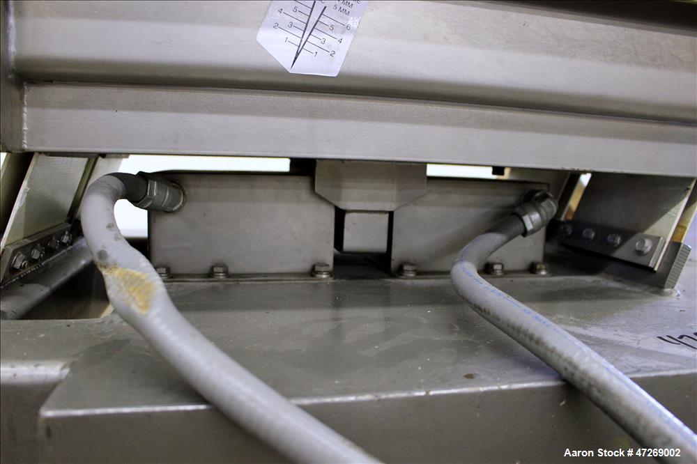 Used Smalley Vibratory Conveyor, Model EMC2-18-6.2-SS/CS.