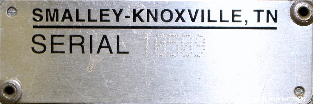 Used Smalley Vibratory Conveyor, Model EMC2-18-6.2-SS/CS.