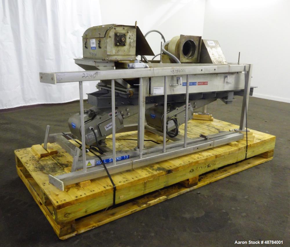 Used FMC Syntron Electromagnetic Vibratory Feeder, Model FH-22-C-DT.