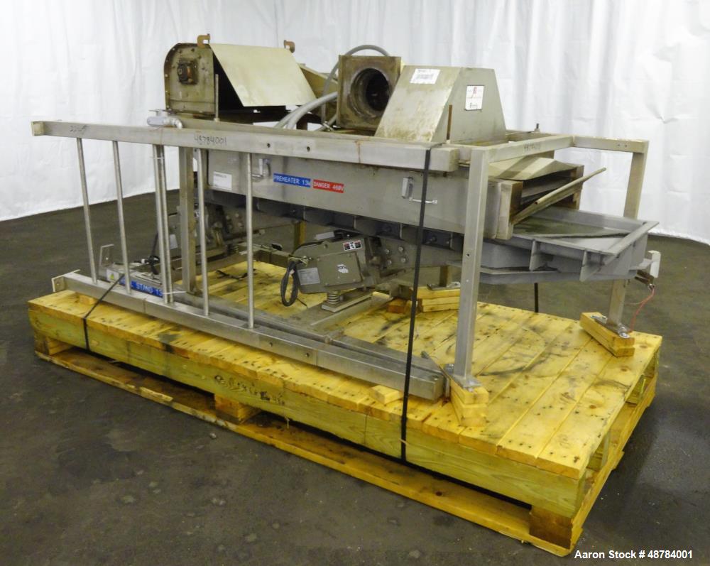 Used FMC Syntron Electromagnetic Vibratory Feeder, Model FH-22-C-DT.