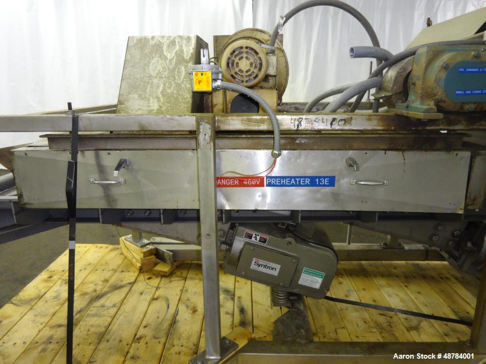 Used FMC Syntron Electromagnetic Vibratory Feeder, Model FH-22-C-DT.