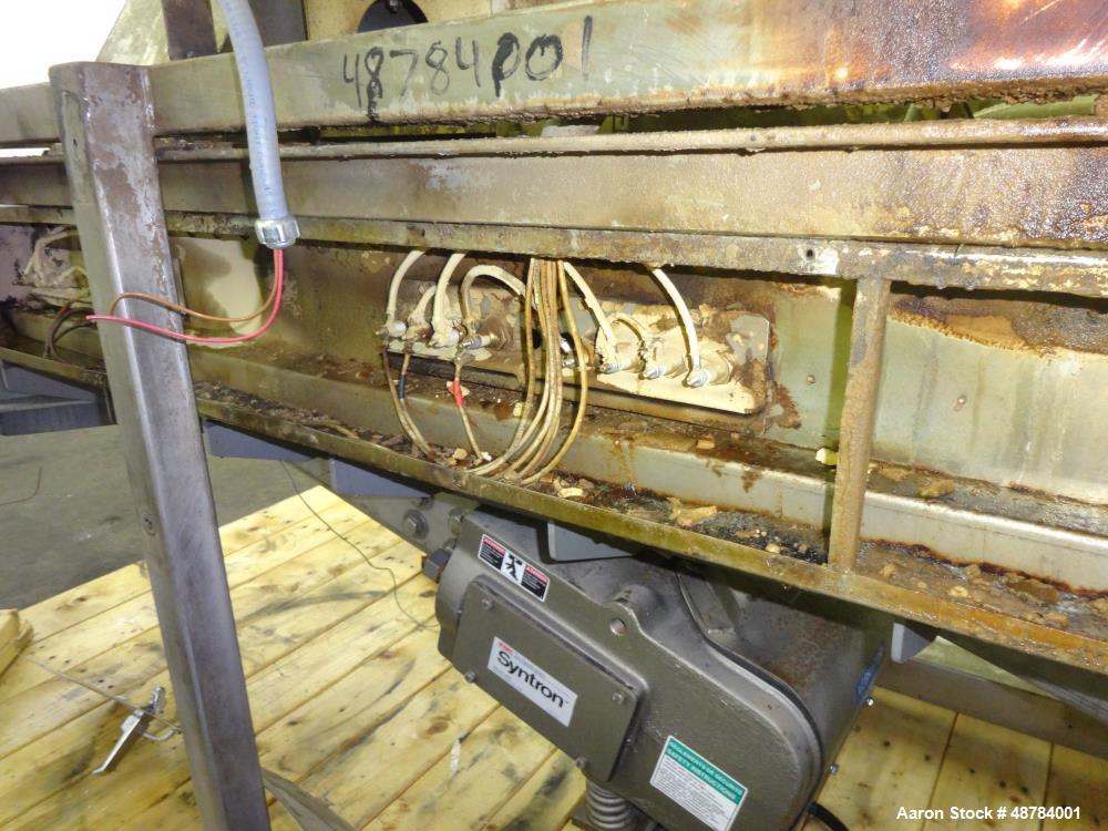 Used FMC Syntron Electromagnetic Vibratory Feeder, Model FH-22-C-DT.