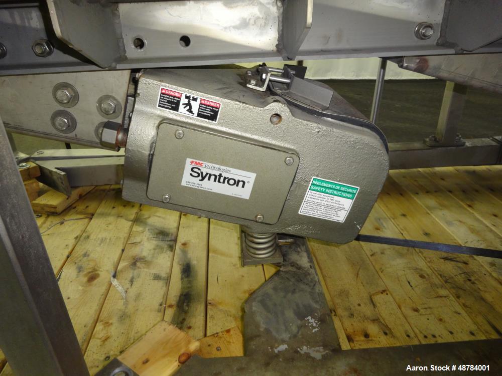 Used FMC Syntron Electromagnetic Vibratory Feeder, Model FH-22-C-DT.