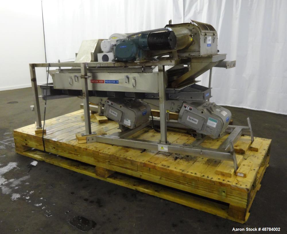Used FMC Syntron Electromagnetic Vibratory Feeder, Model FH-22-C-DT.
