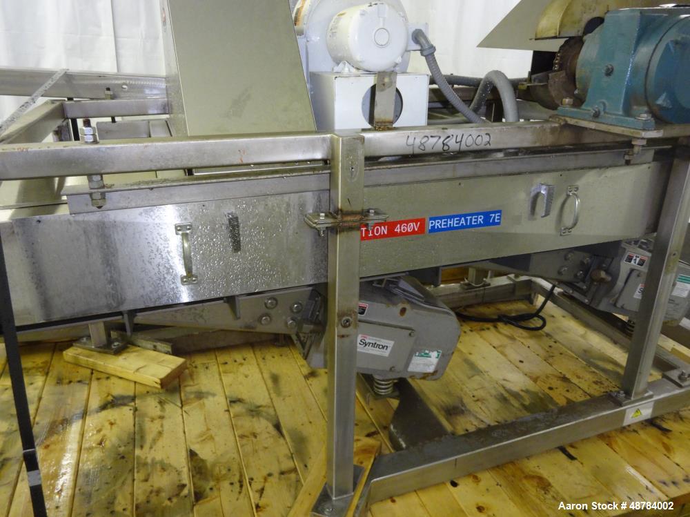 Used FMC Syntron Electromagnetic Vibratory Feeder, Model FH-22-C-DT.