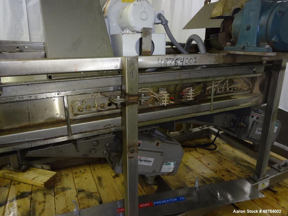 Used FMC Syntron Electromagnetic Vibratory Feeder, Model FH-22-C-DT.