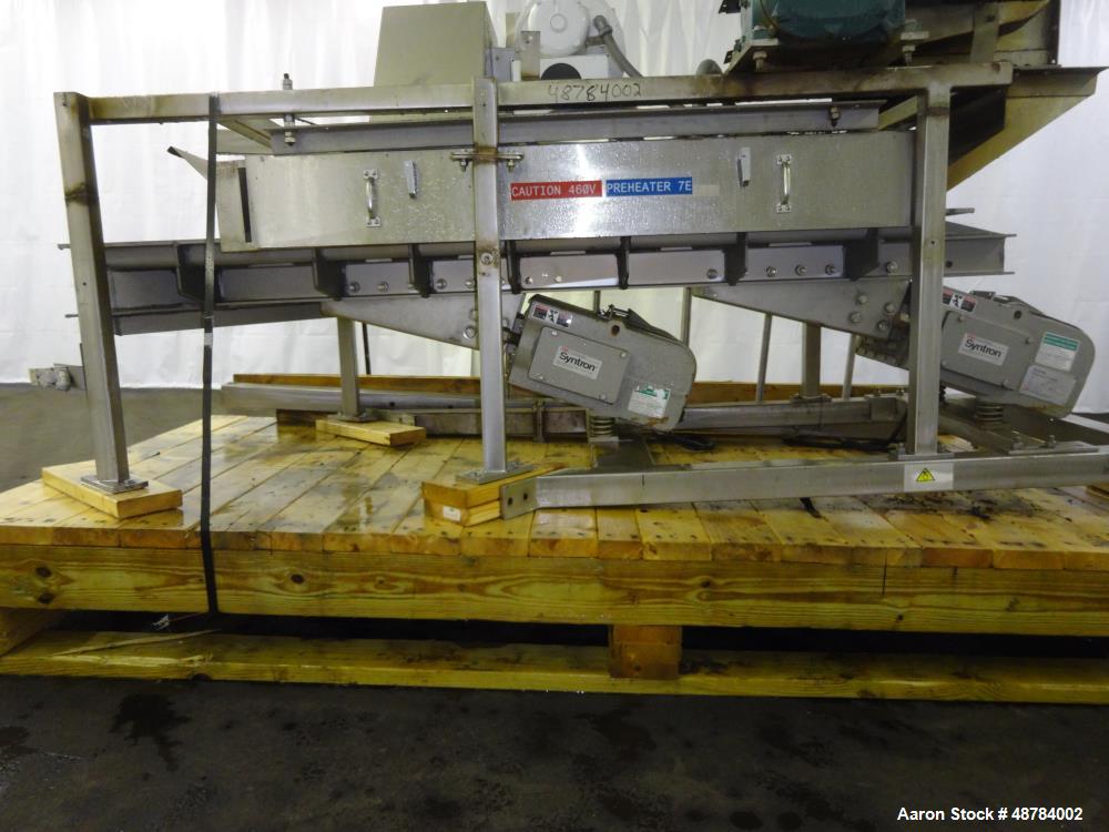 Used FMC Syntron Electromagnetic Vibratory Feeder, Model FH-22-C-DT.