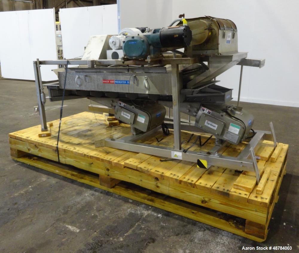 Used FMC Syntron Electromagnetic Vibratory Feeder, Model FH-22-C-DT.