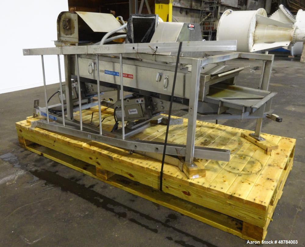 Used FMC Syntron Electromagnetic Vibratory Feeder, Model FH-22-C-DT.