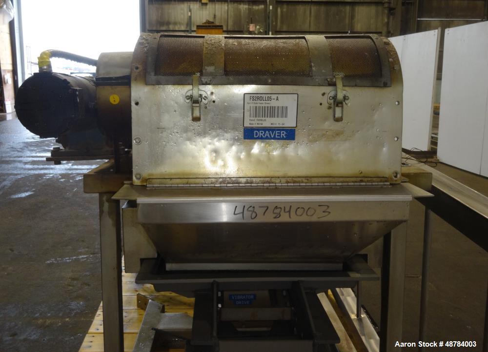 Used FMC Syntron Electromagnetic Vibratory Feeder, Model FH-22-C-DT.
