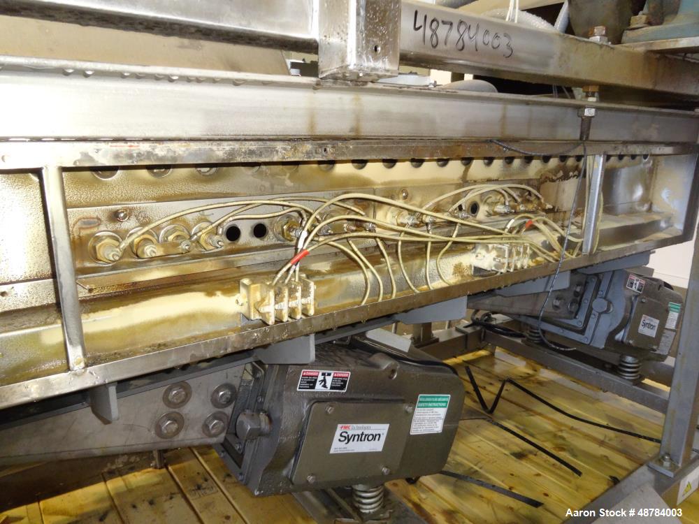Used FMC Syntron Electromagnetic Vibratory Feeder, Model FH-22-C-DT.
