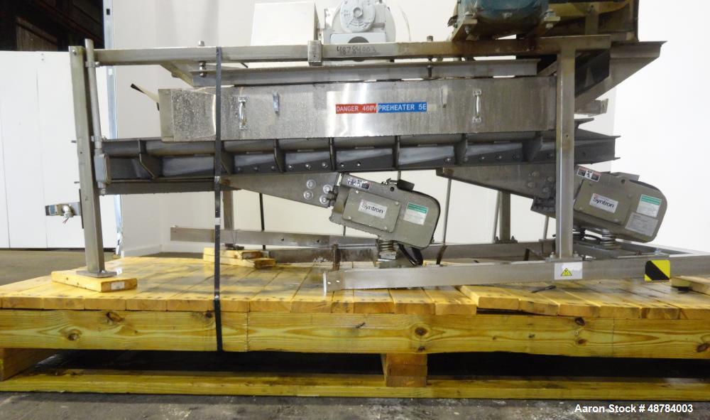 Used FMC Syntron Electromagnetic Vibratory Feeder, Model FH-22-C-DT.