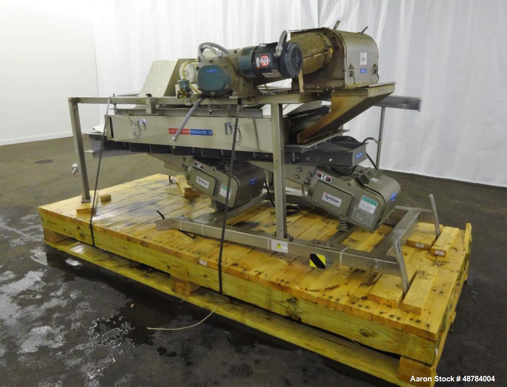 Used FMC Syntron Electromagnetic Vibratory Feeder, Model FH-22-C-DT.