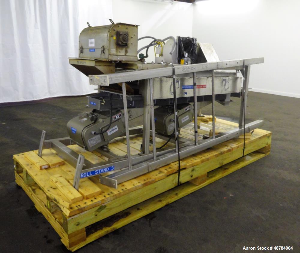 Used FMC Syntron Electromagnetic Vibratory Feeder, Model FH-22-C-DT.