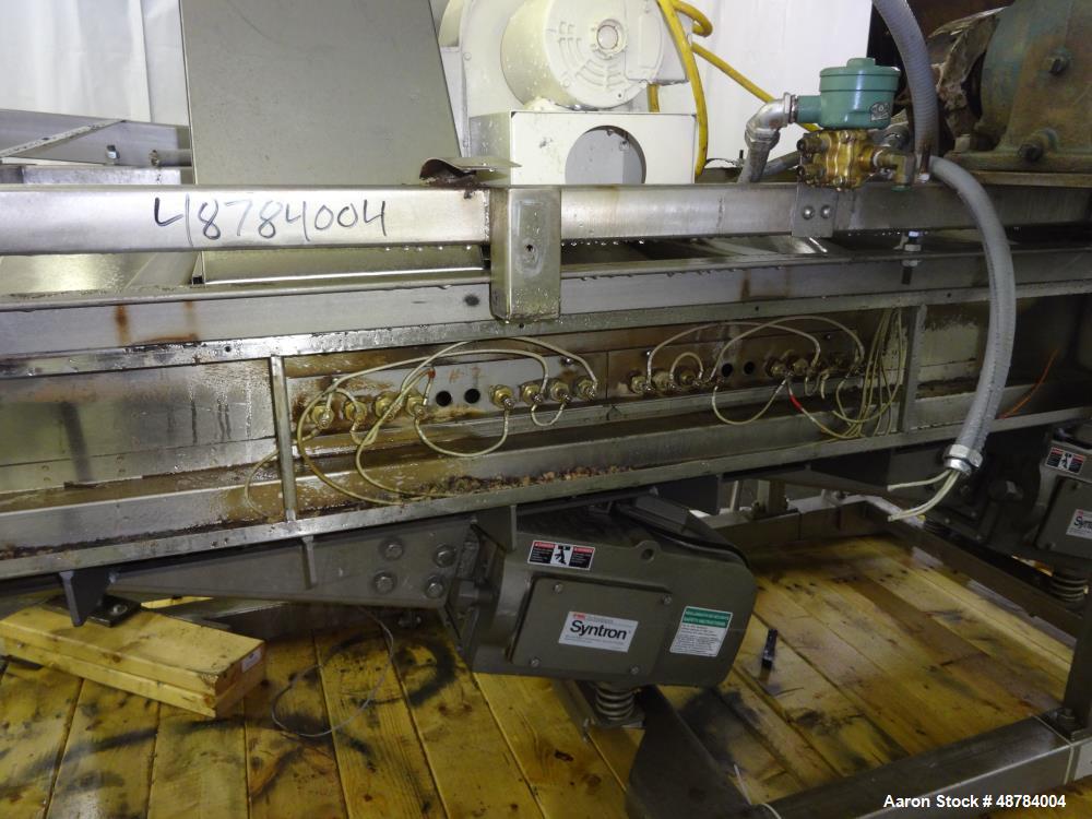 Used FMC Syntron Electromagnetic Vibratory Feeder, Model FH-22-C-DT.