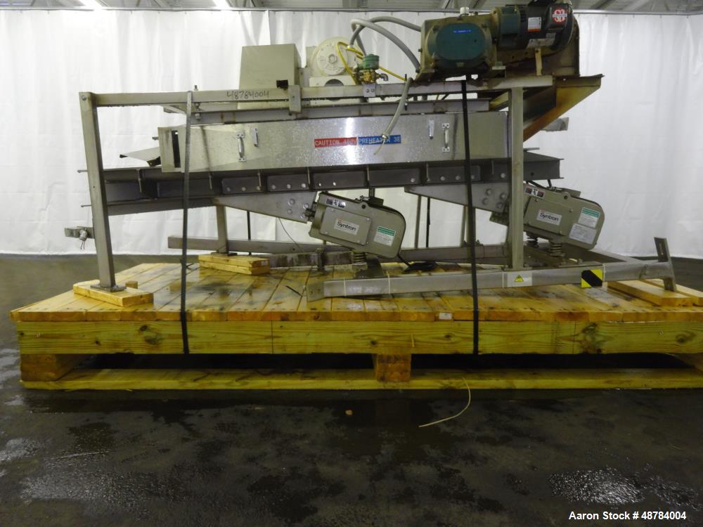 Used FMC Syntron Electromagnetic Vibratory Feeder, Model FH-22-C-DT.