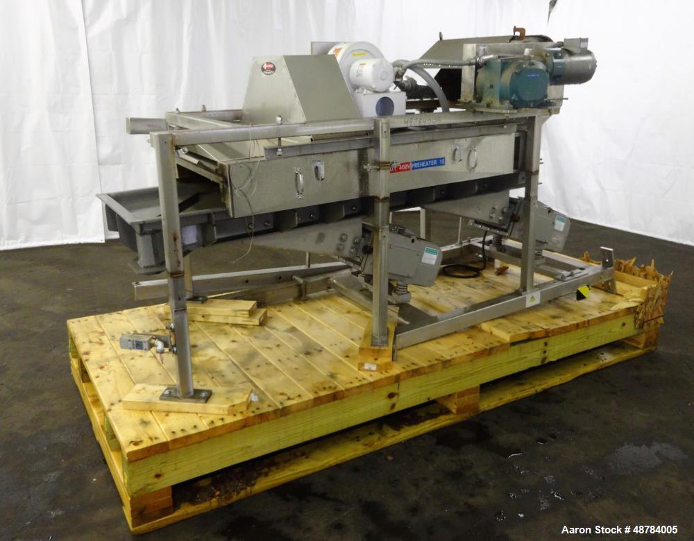 Used FMC Syntron Electromagnetic Vibratory Feeder, Model FH-22-C-DT.