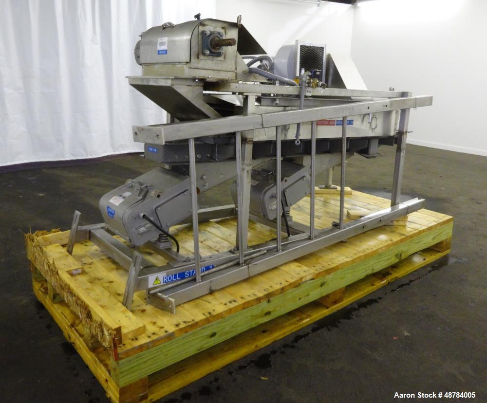 Used FMC Syntron Electromagnetic Vibratory Feeder, Model FH-22-C-DT.