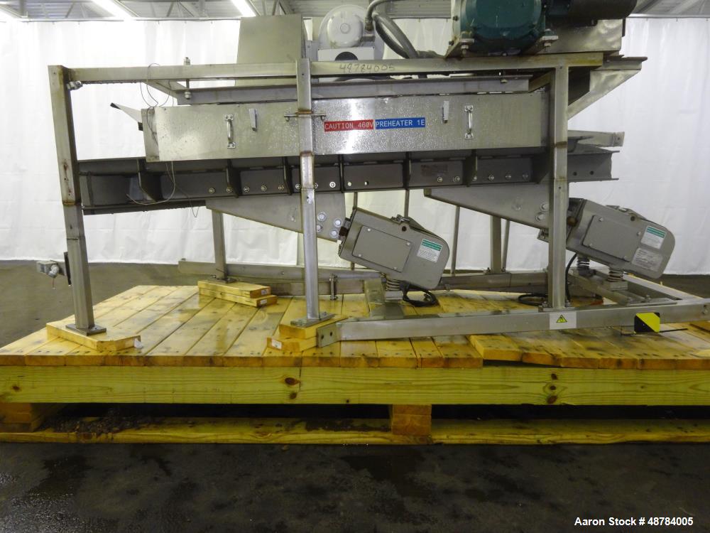 Used FMC Syntron Electromagnetic Vibratory Feeder, Model FH-22-C-DT.